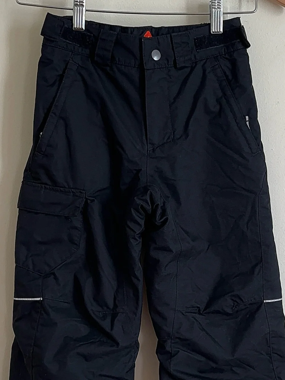 Columbia kids Bugaboo II Insulated Snow Pants XS Black Omni-Heat Waterproof